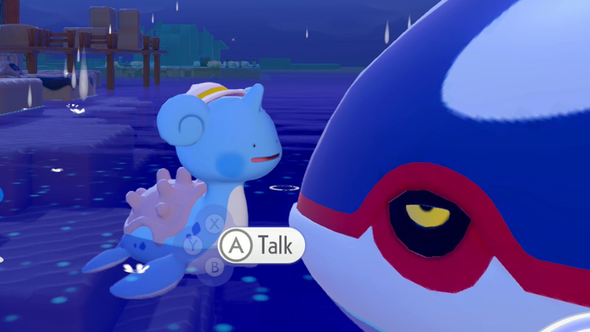 Kyogre: "You Got To Be Kidding Me With This..."

Ditto:  (・‿・)