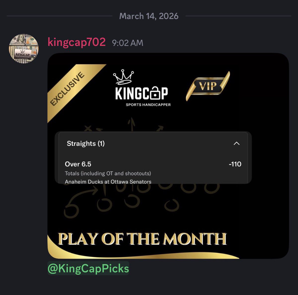 KingCap702 tweet media