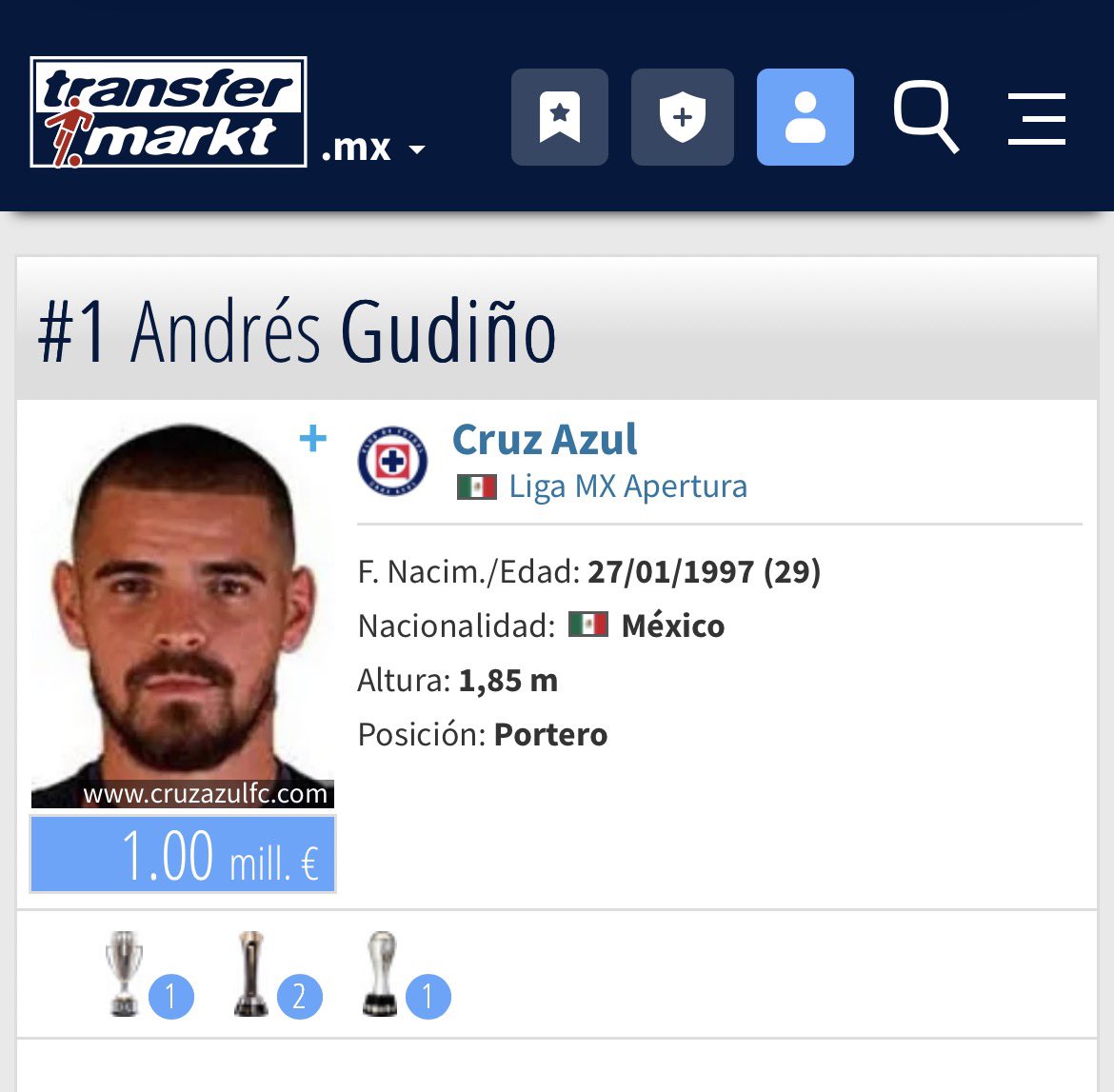 edusax79's tweet photo. Los porteros mexicanos en el último año…

🧤Hugo González | Toluca 🇲🇽 
JJ 21 / GC 22 / 1.0 GPP | 35 años

🧤Andrés Gudiño | Cruz Azul 🇲🇽 
JJ 20 / GC 22 / 1.1 GPP | 29 años

🧤Carlos Moreno | Pachuca 🇲🇽 
JJ 27 / GC 32 / 1.2 GPP | 28 años

🧤Tala Rangel | Chivas 🇲🇽 
JJ 28 / GC 34 / 1.2 GPP | 26 años

🧤Memo Ochoa | AEL Limassol 🇨🇾 
JJ 22 / GC 34 / 1.5 GPP | 40 años

🧤Carlos Acevedo | Santos 🇲🇽 
JJ 26 / GC 51 / 2.0 GPP | 29 años

No debiera ser difícil al menos descartar a Ochoa y a Acevedo, aunque todos los mencionen como porteros para la selección.