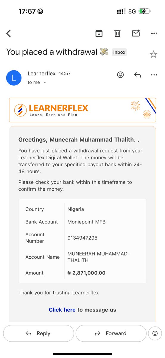 muneerahreturns's tweet photo. I’m grateful Ya Rabb

Alhamdullilah 

@learnerflex,thank you

Digital marketing,thank you for making me be a woman I want to be

It’s been great here and I’m grateful https://t.co/FYY2axIoq9