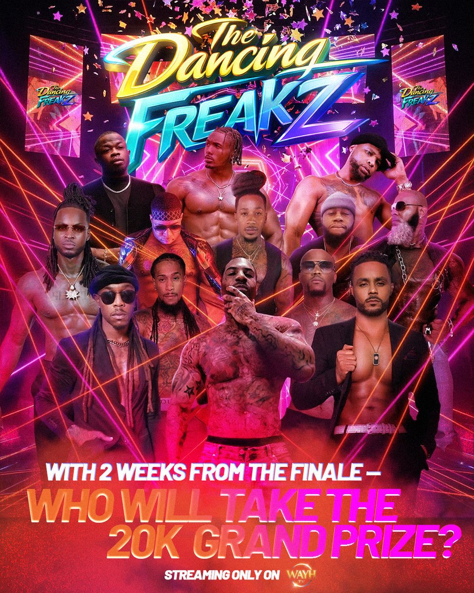 We’re 2 episodes away from the finale. 😮‍🔥

Watch <a href="/DancingFreakz/">Dancing Freakz</a> Now
A New Episode Every Monday at 8 PM ET
Only on @WhyAreYouHereTV
Click the link in bio or go to WAYHTV.US to subscribe.

Join #WAYHTV
$5.99/month • $59.99/year

#DancingFreakz
