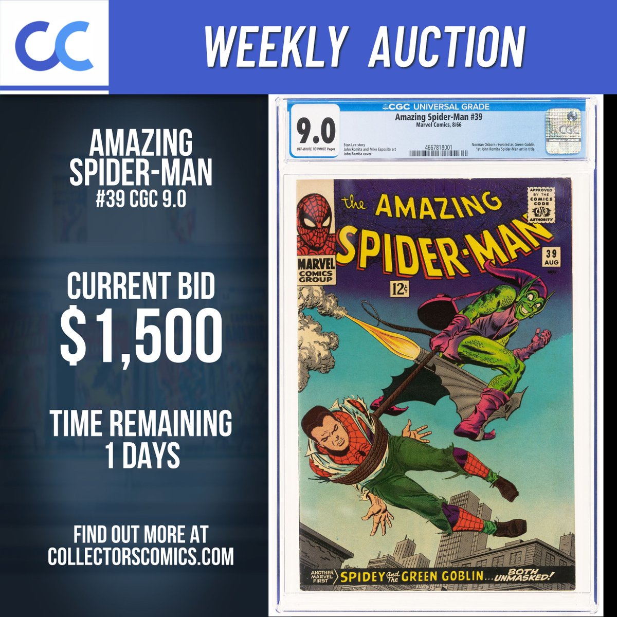 Collectors Comics tweet media