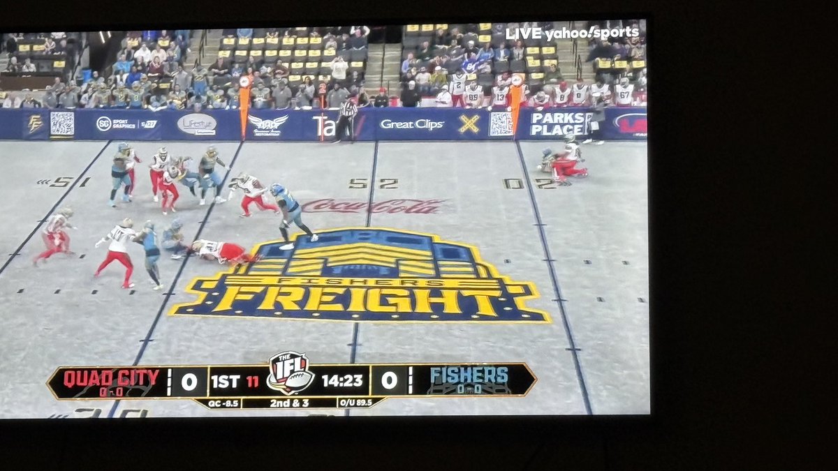 BobbyAutin's tweet photo. Football is back. @IndoorFL is on @YahooSports NOW https://t.co/3rSIRf7CKq