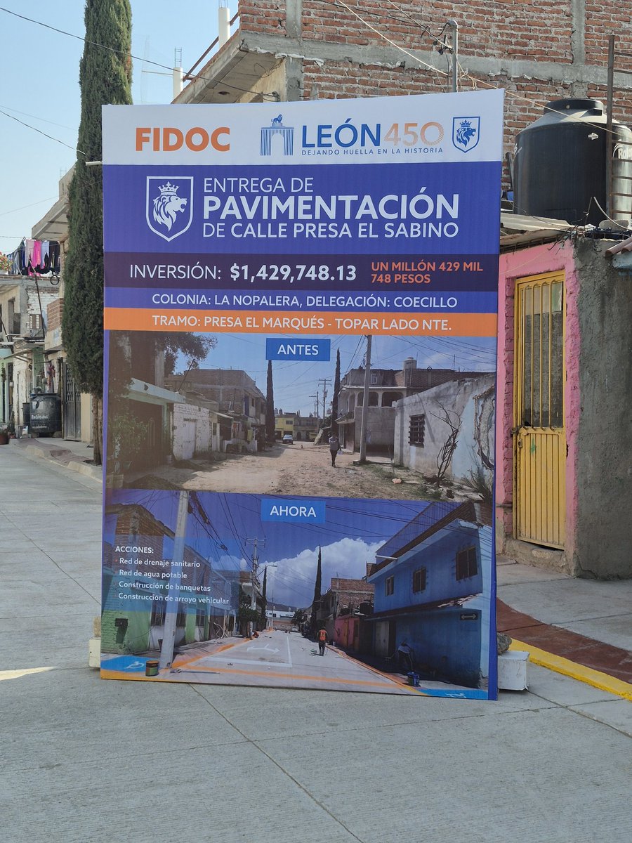 Dirección General de Obra Pública León tweet media