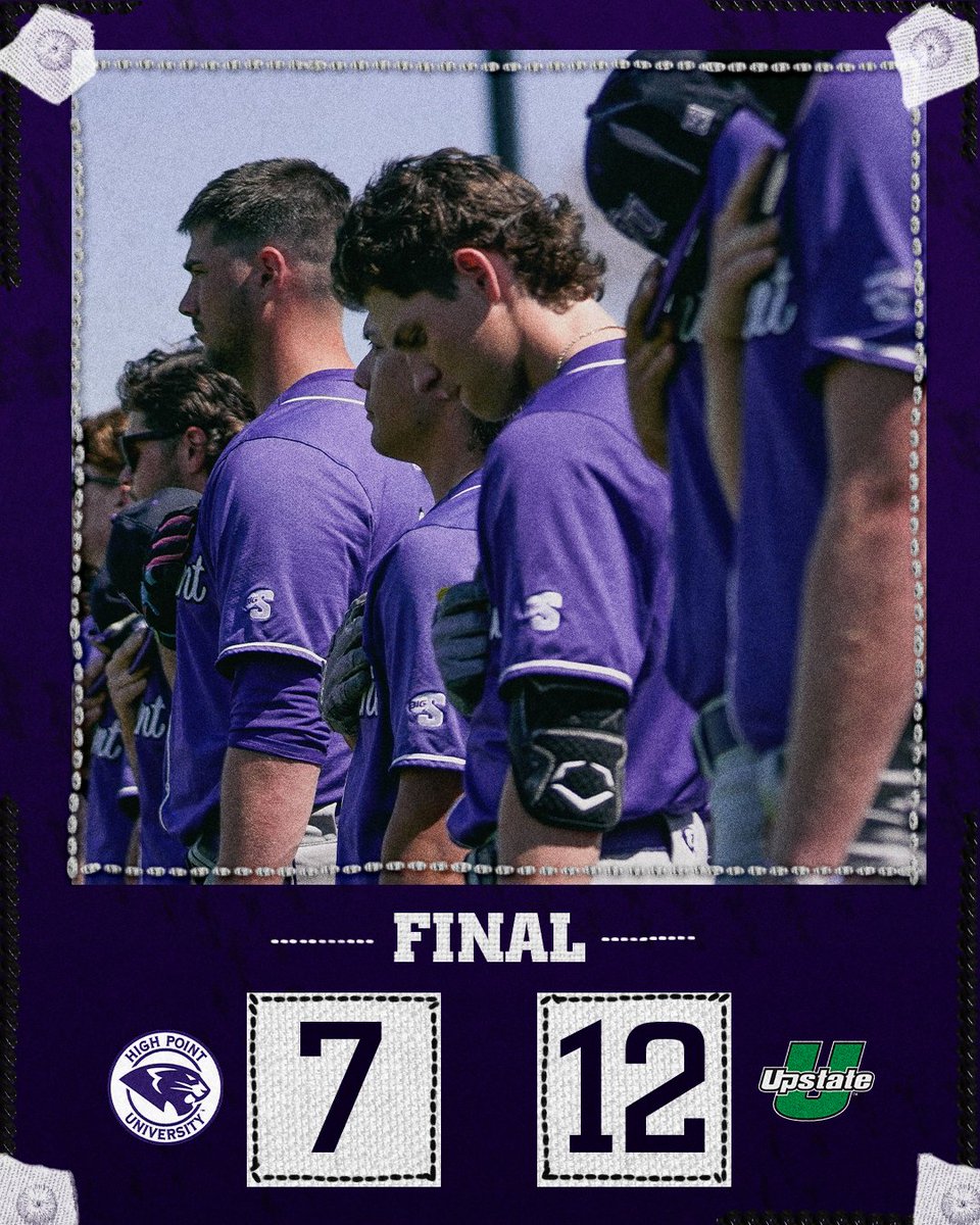 High Point Baseball tweet media