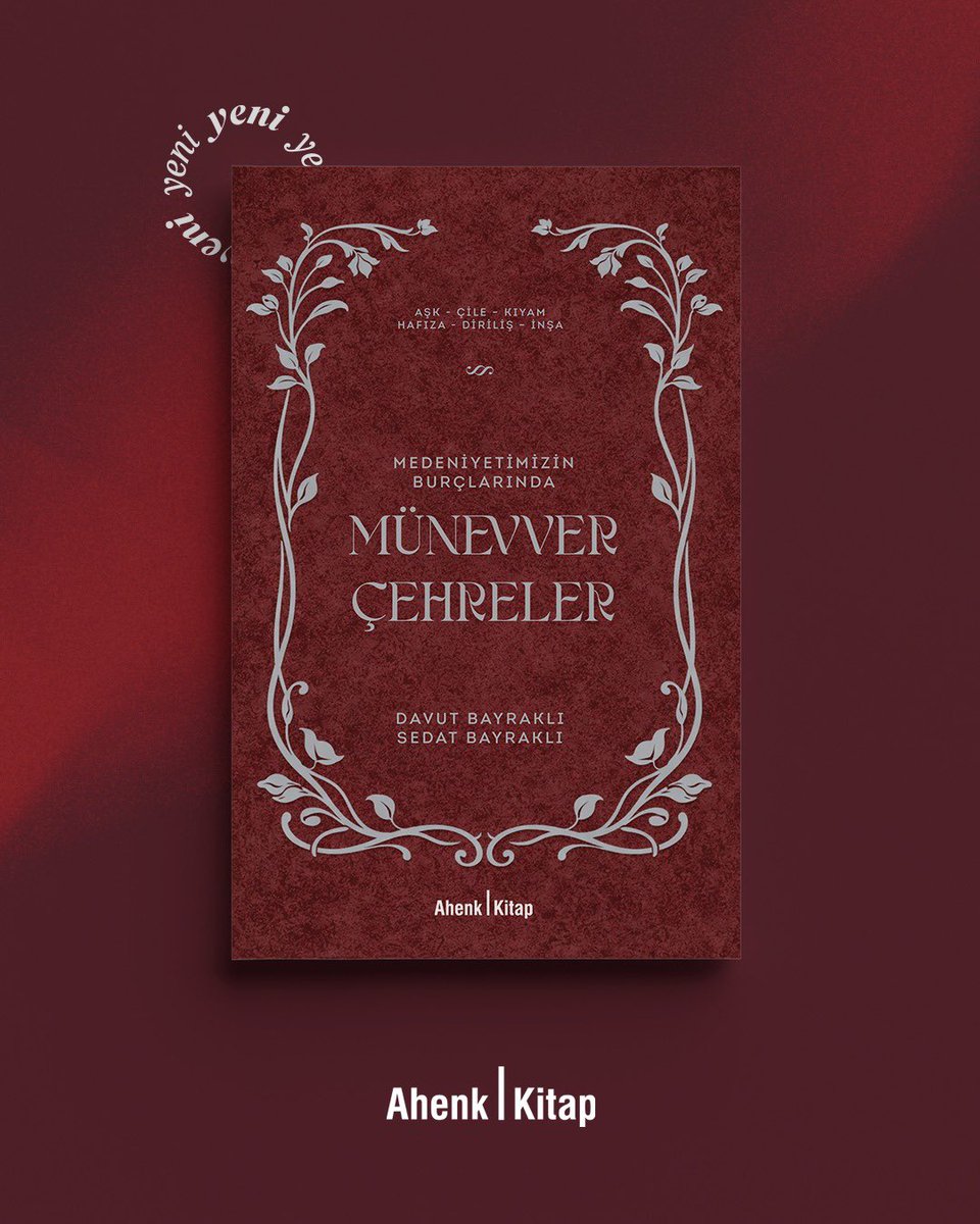 Ahenk Kitap tweet media