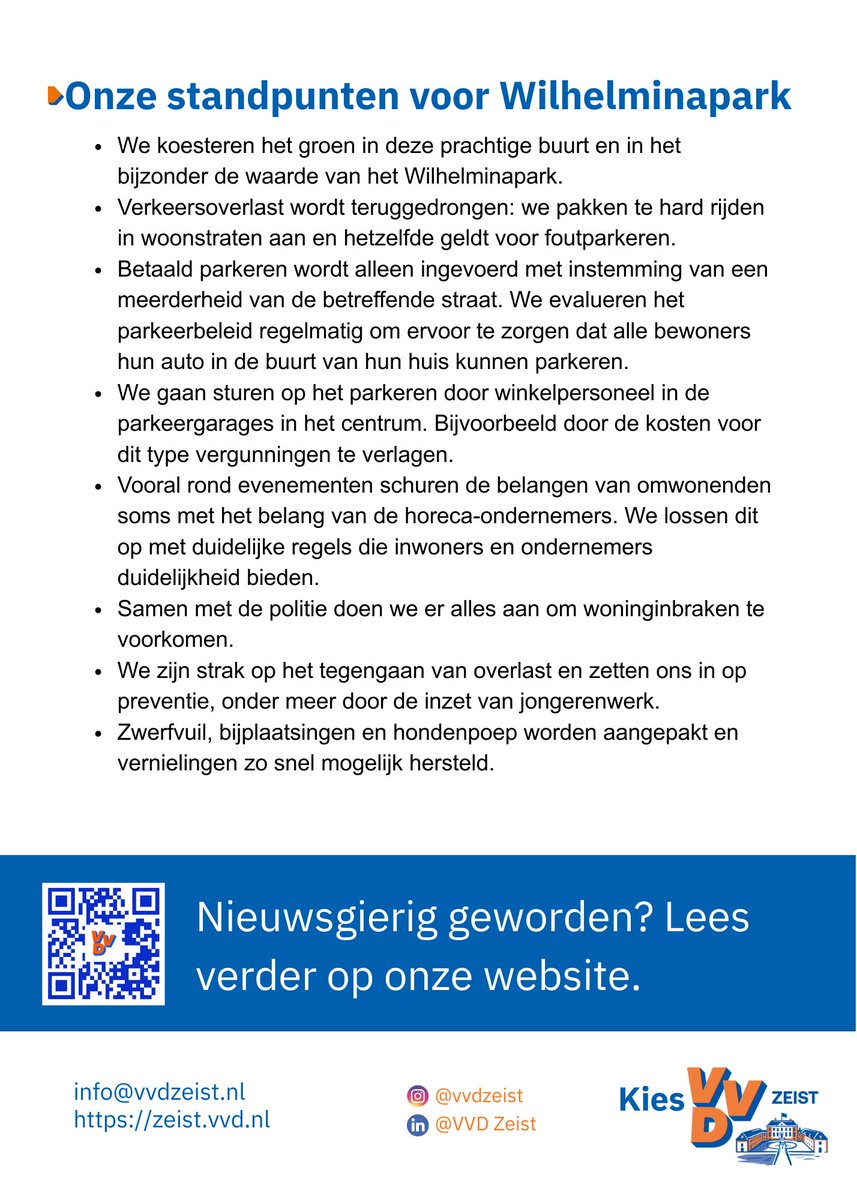 VVD Zeist tweet media