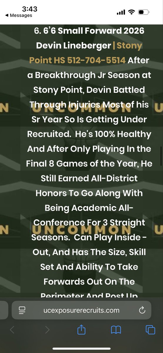 Devin Lineberger tweet media