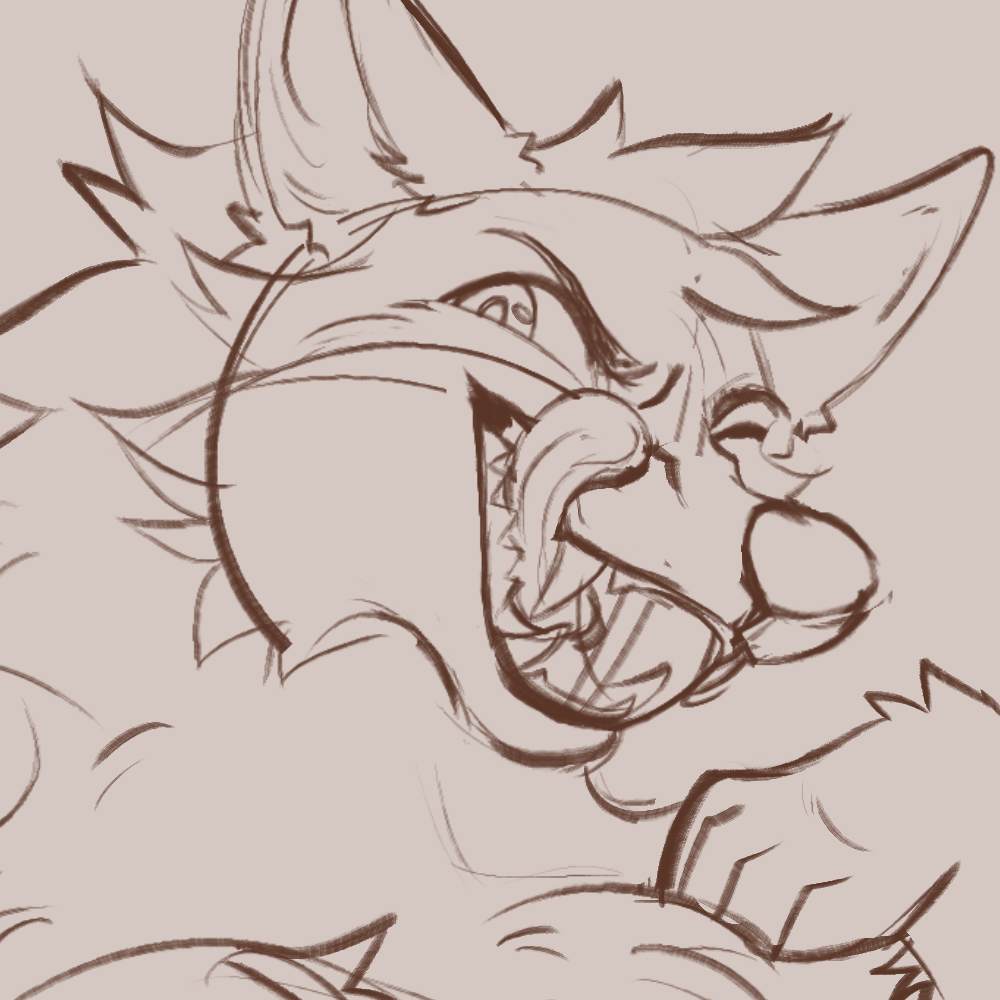 Headshot WIP for
<a href="/RileyYote/">Riley</a> !  I don't typically post wips so I thought it'd be fun to post one!

headshots are still open for 25! check my pinned if interested ^_^

#furry #furryart