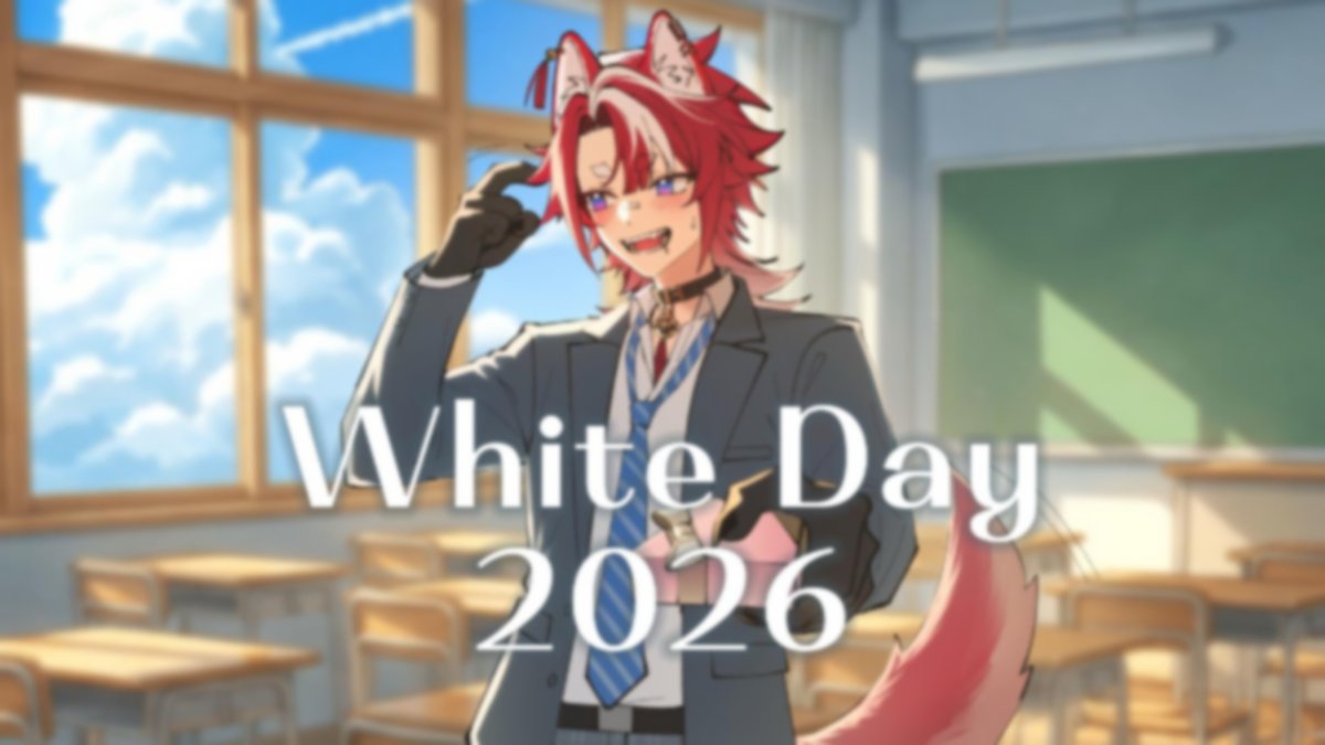 hasuki_retsu's tweet photo. White Day with Retsu 2026 - Voice!🍫❤️

- 1 track with subtitle
- And 4K Art ( The BG was bought from TokyoStreamAssets )

- 150 Baht

link : https://t.co/FzMiaXNBOf

***Available until 23 March 2026 at 23:59 ***

#HasukiRetsu #Retsuart https://t.co/7GzxFXblsy