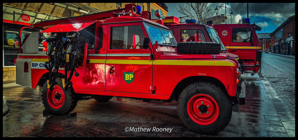 damiendenis's tweet image. 1979 Land Rover 88 ex BP Chemicals Grangemouth seen today at Coatbridge Paddys Day Celebrations @SFRHTtweet #landrover88 @bp_plc #fireengine #landrover