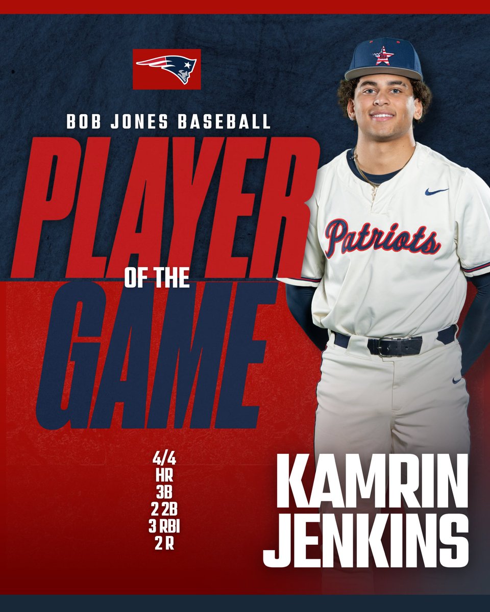 Bob Jones Baseball tweet media