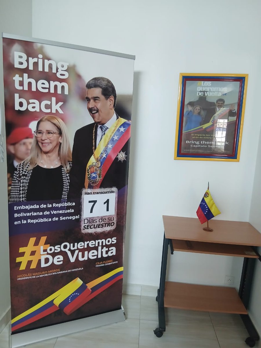 Embajada de Venezuela en Senegal tweet media