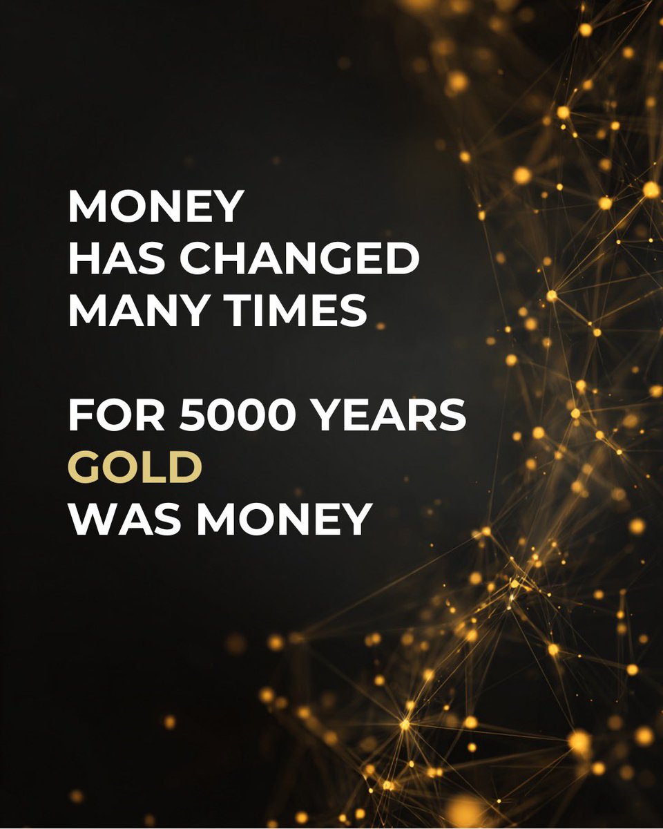gtoken_io's tweet photo. Money has changed many times throughout history.

Gold.
Paper currency.
Digital payments.

Each evolution solved a problem… but often created another.

The question now is simple:

What should money be backed by?

👇 Comment what you trust most. https://t.co/O9xSsLyy6A
