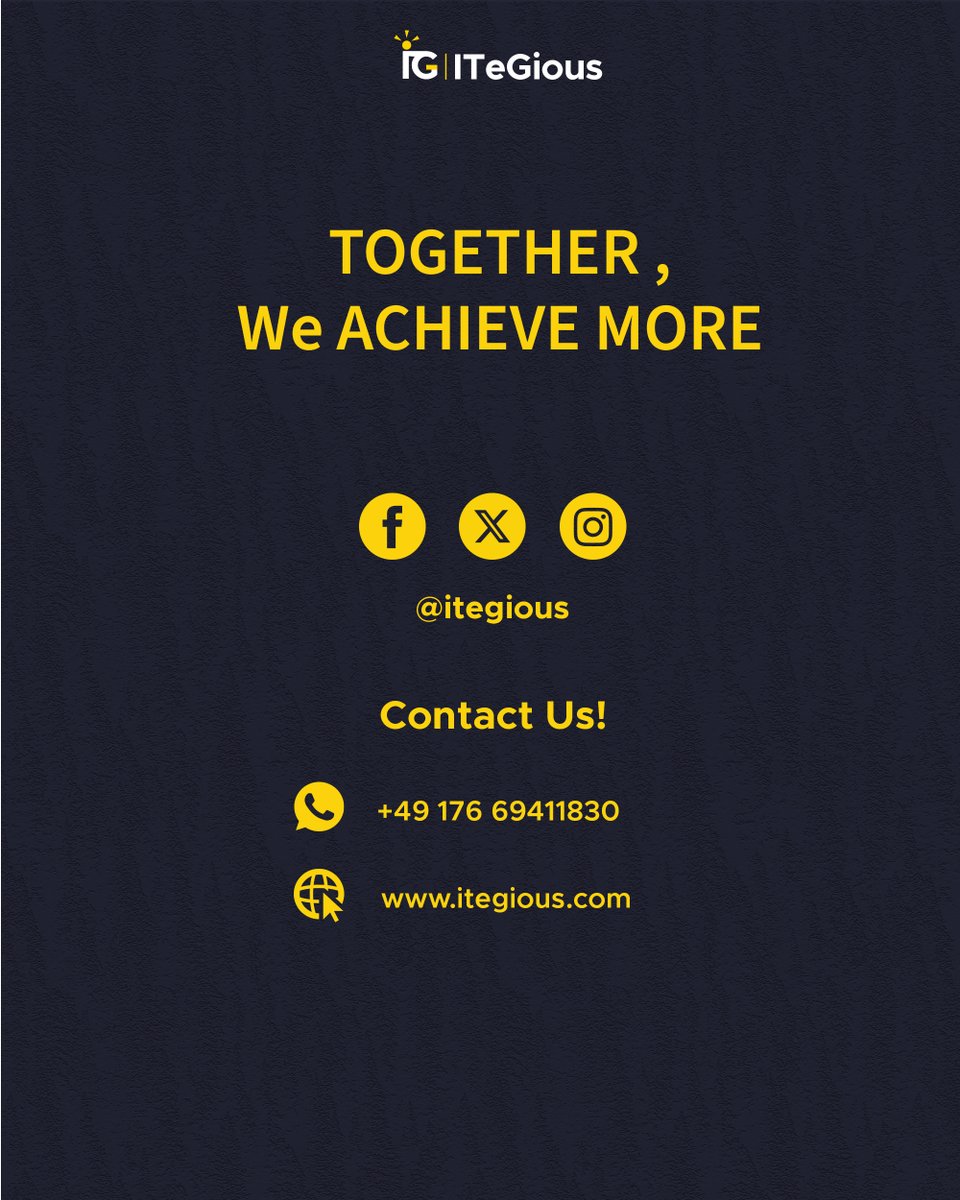 ITeGious1's tweet image. Content feeds ads. Branding builds trust. Strategy connects it all. When these four work in harmony that's when businesses stop burning money and start printing it. That's exactly what we build at ITegious.
🔥 Ready to turn "No Results" into real revenue?

#AdsStrategy #ITegious