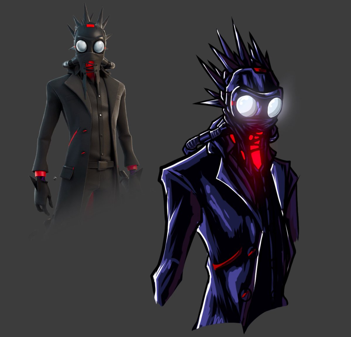 RunaDoodles's tweet photo. Fortnite Skin Doodles https://t.co/wgG71dFjba