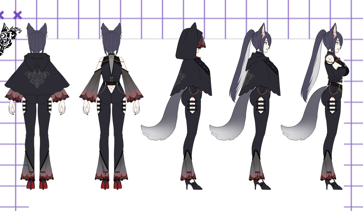 𓆩 【嗷嗚是只狼 】2.0 樊悠幻 𝕍𝕒𝕟 𝕜𝕒𝕜𝕦 🦇幻想懷舊系Vtuber tweet media