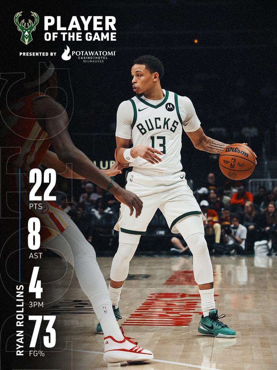 Today's player of the game.