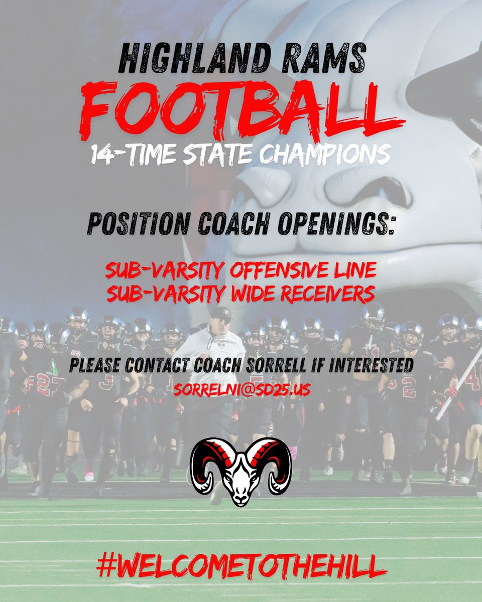 Highland Rams Football tweet media