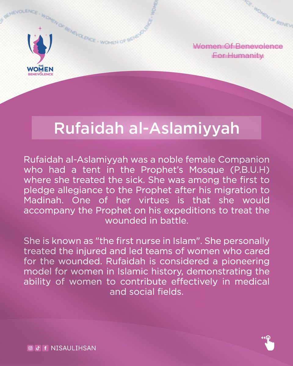 nisaulihsan_en's tweet image. n Ramadan… we draw light from the biography shaped by the school of Prophethood. Faith was action, and morals were a way of life.
And with every story… we come closer to the true meaning of following the Prophet. ✨

#womenofbenevolence #forhumanity
#monthofbenevolence #ramadan