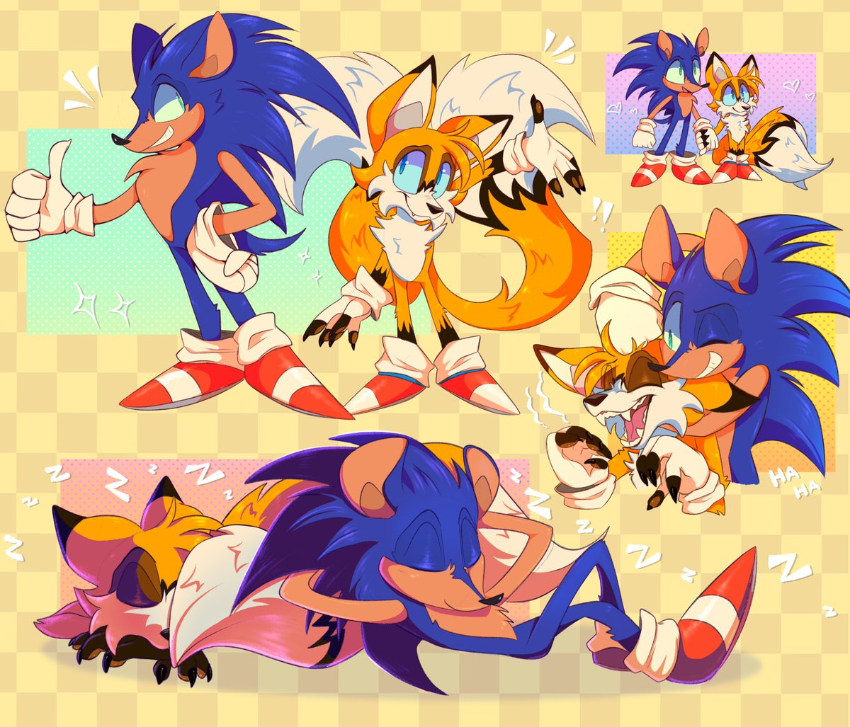 The brothers ever 💙💛
#sonicthehedgehog #TailsMilesPrower #tailsthefox