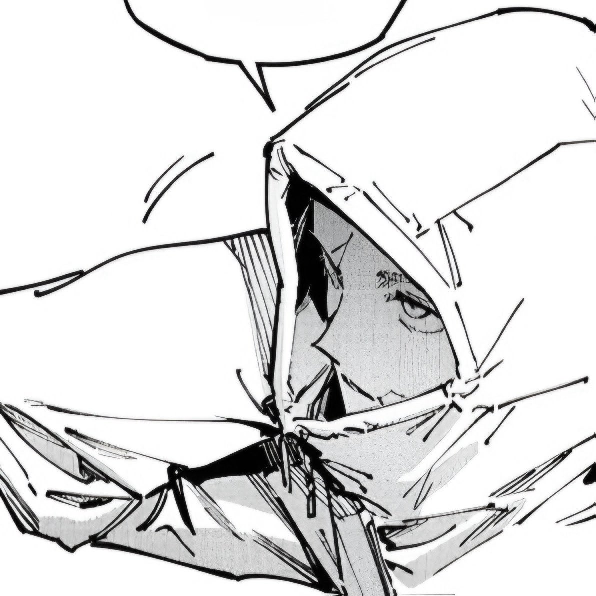 inheritedshrine's tweet photo. ⠀ 
(  scratching  the  back  of  his  head,  the
sorcerer  couldn’t  help  a  faint  chuckle.
taking  a  seat  opposite  the  other.  )

just  today .ᐣ i  thought  i  always  looked  casual.
⠀ https://t.co/yfVJf83h8r