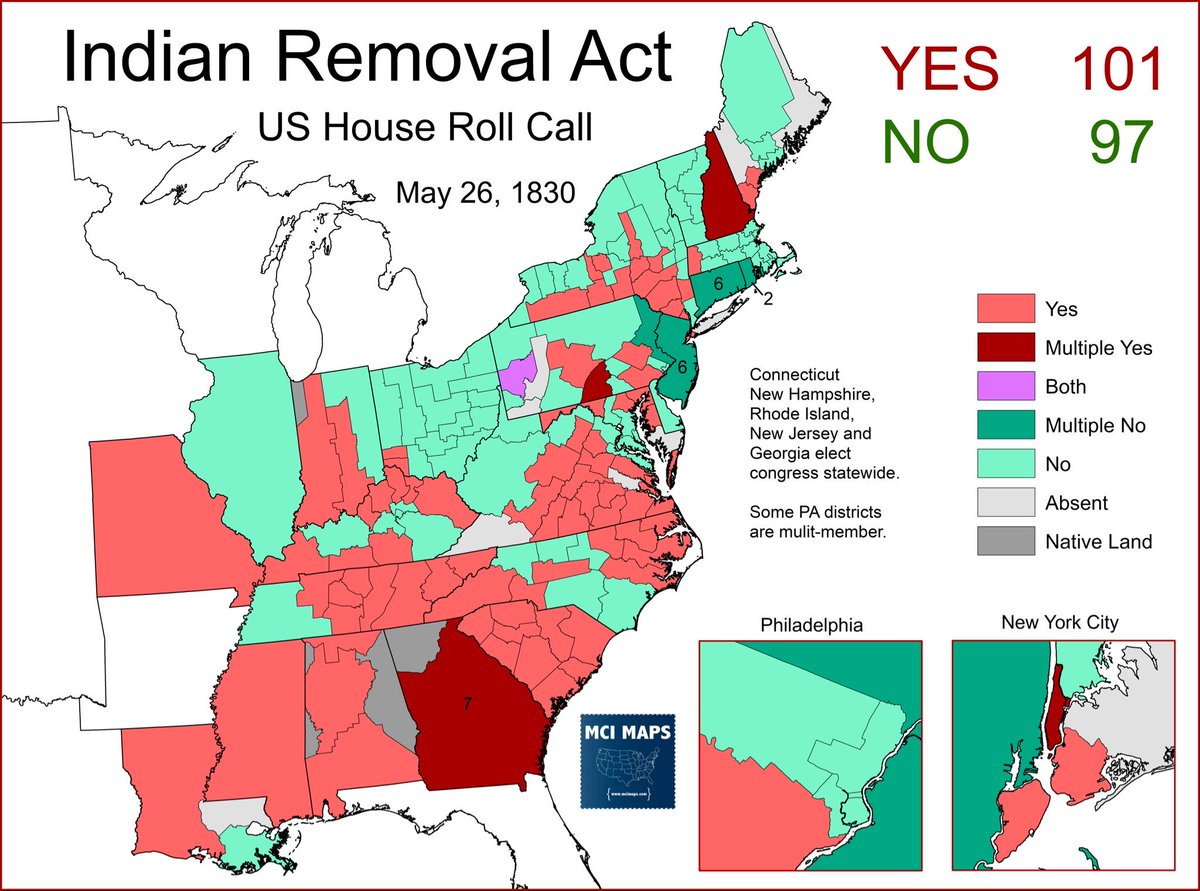 Schools make it seem that Indian removal was unanimous in the early United States, but it wasn’t. There was a large opposition movement against it.

“Anti-removalism” among whites was made up of Christian churches, missionaries, radical reformers, and Whigs like Daniel Webster,