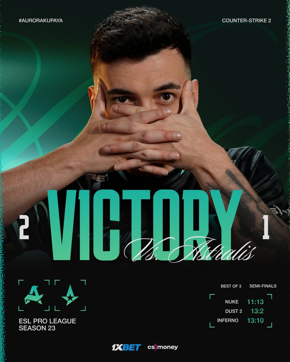 Aurora CS2 tweet media