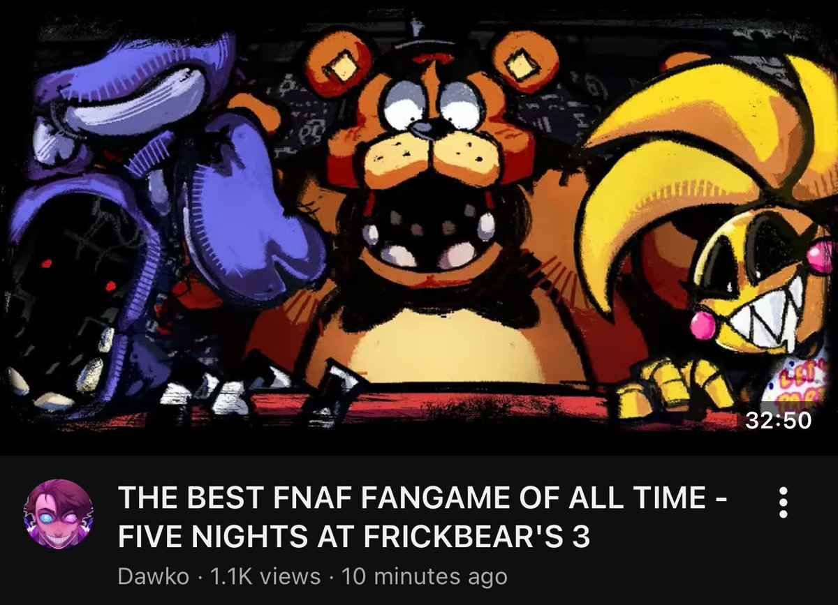FNaF Funnies tweet media