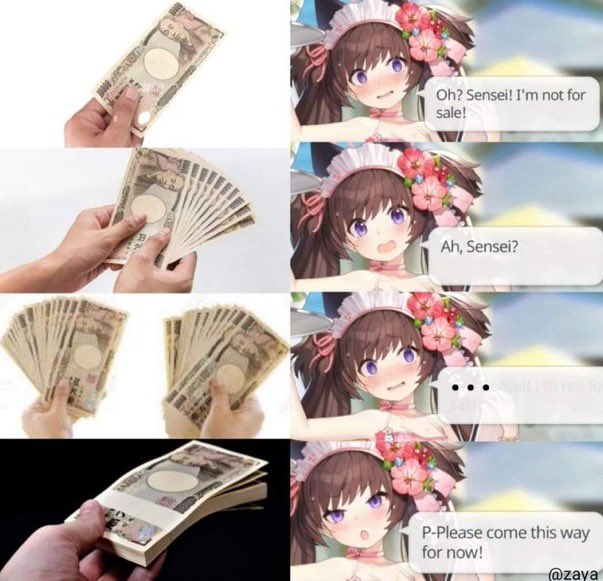 Bad Blue Archive Memes tweet media