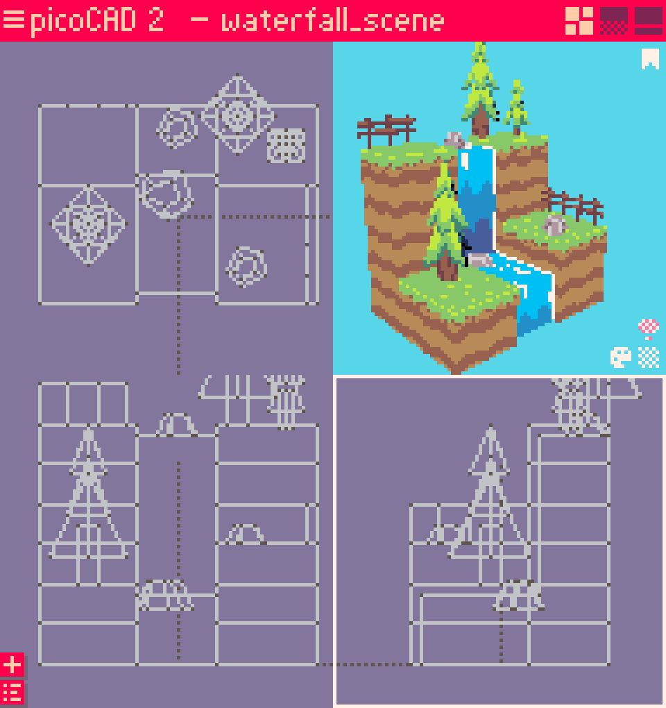 Johan Peitz - picoCAD 2 is out! tweet media