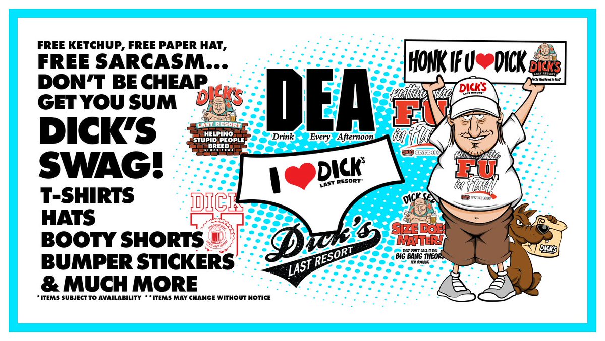 Dick's Last Resort tweet media