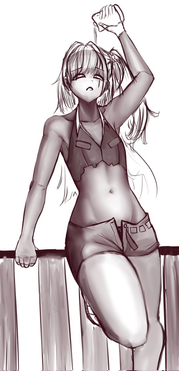 Been a while since i drew gfl stuff
Leva progress
#ドルフロ2 #GirlsFrontline2 #소녀전선2