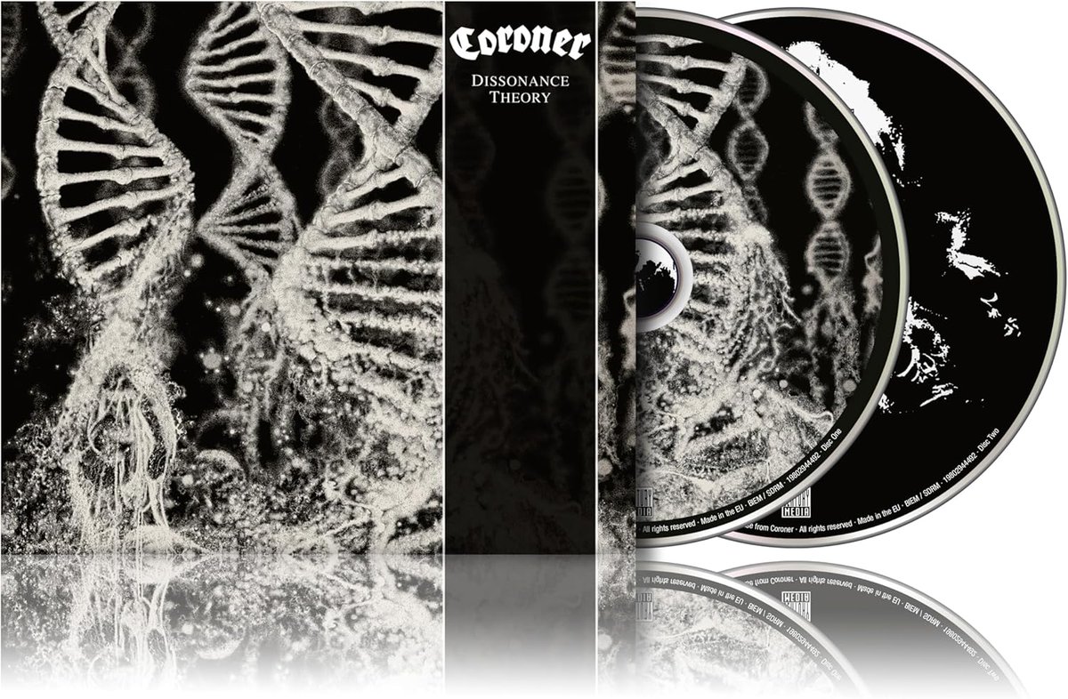 Para mí, Dissonance Theory es sin duda el álbum de thrash del año. Coroner parece no haber perdido nada durante sus treinta y dos años de letargo, y si acaso, despertaron revitalizados y un poco más furiosos que antes. El disco es otra joya en una discografía repleta de joyas,