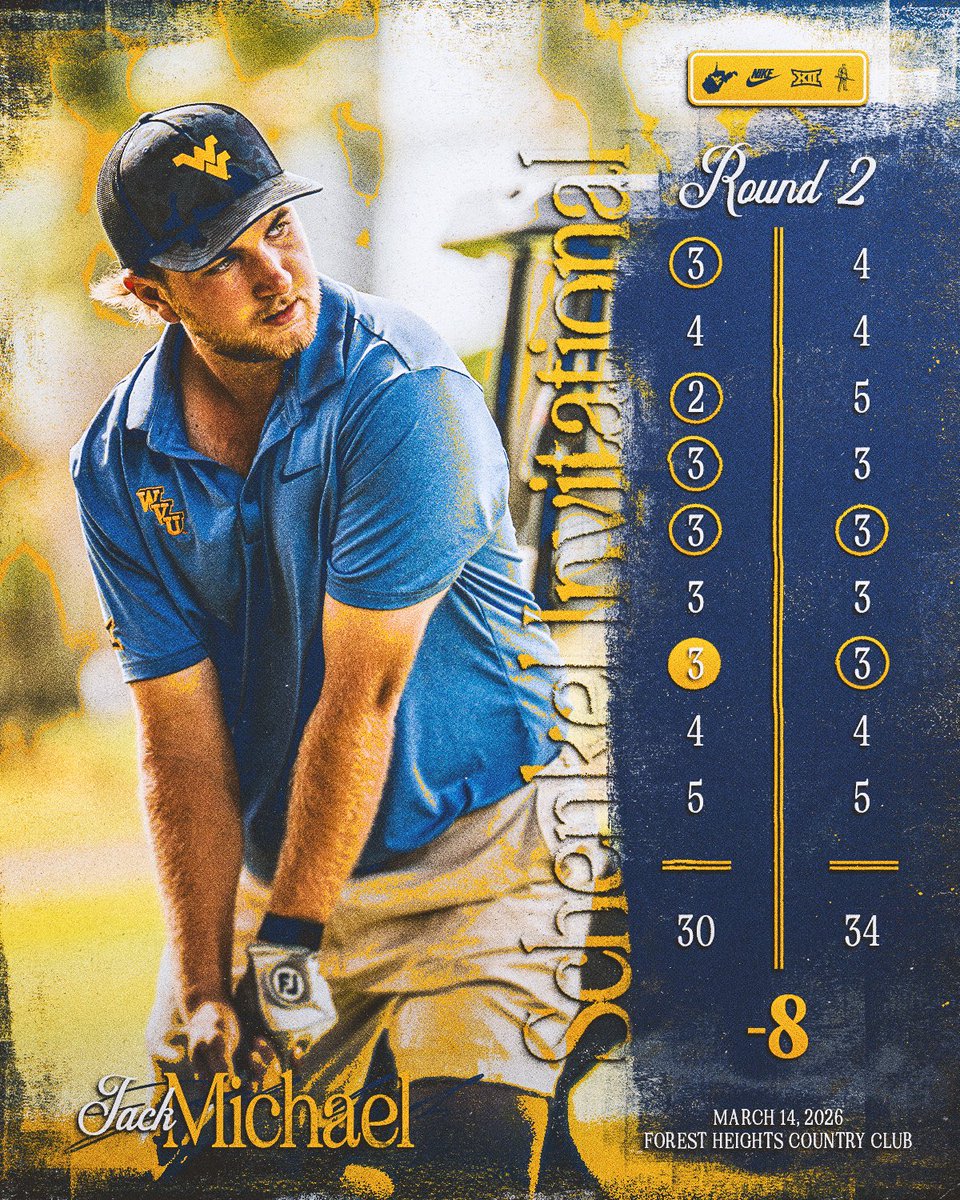 WVU Golf tweet media