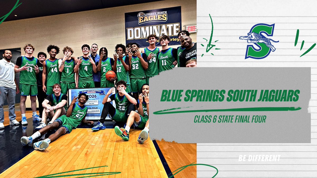 BSSouthJagHoops's tweet photo. FINAL FOUR ‼️ https://t.co/4YOki1El5z
