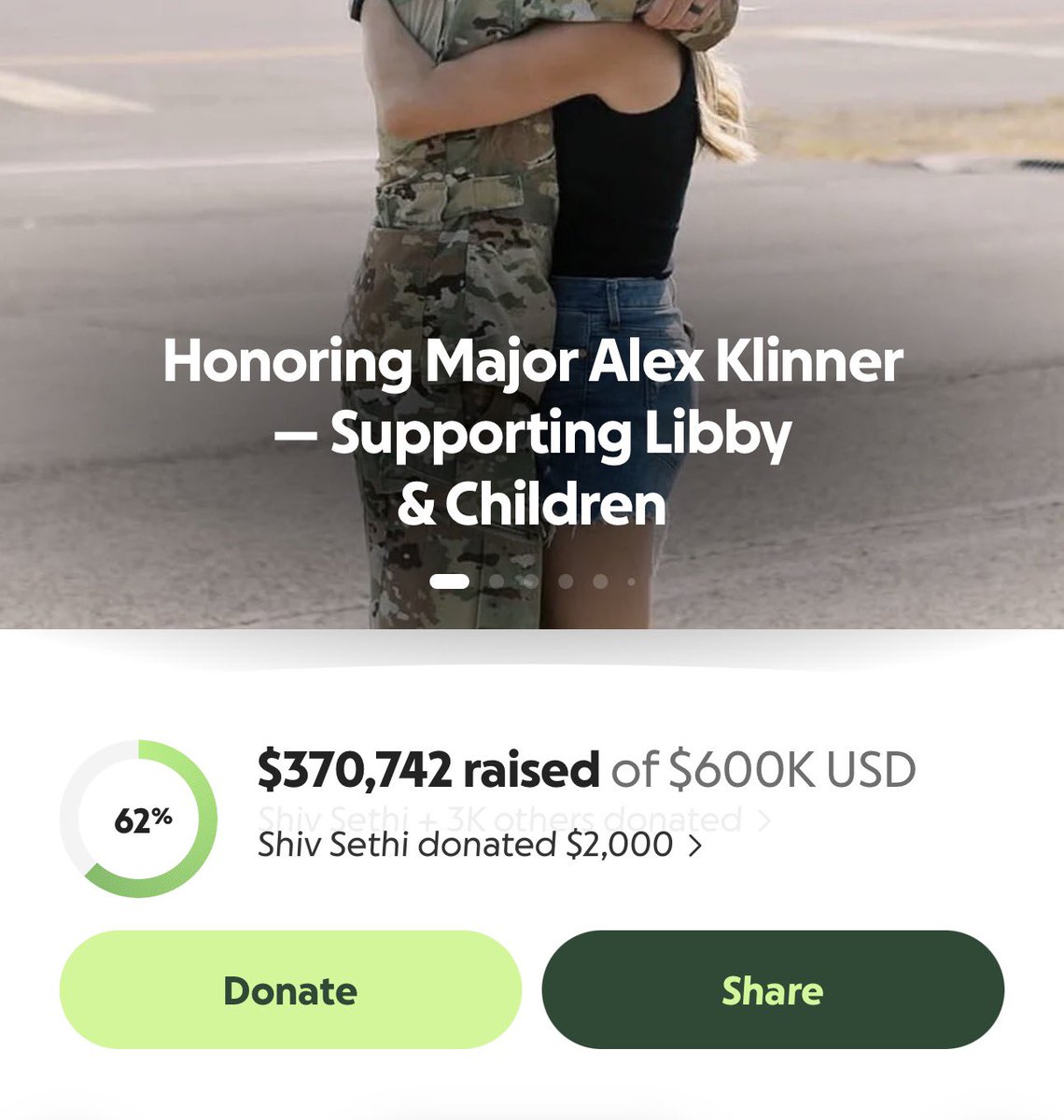 DrewPavlou's tweet photo. Please support the family of Major Alex Klinner

He made the ultimate sacrifice for his nation in helping to destroy BRICS

thank you Alex, hero and patriot.

https://t.co/9u3AyVLc1x https://t.co/P3e3NN76EH