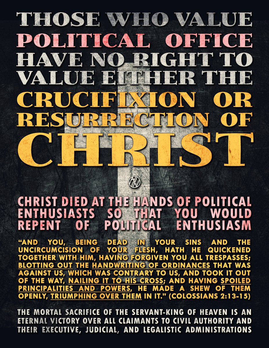'Now that we’ve touched on the question “What did Jesus do?” Allow us to endeavor to answer the question “What would Jesus do?” What would He do with the present political environment within the United States? Would He campaign to get His favorite candidate elected? Would He try