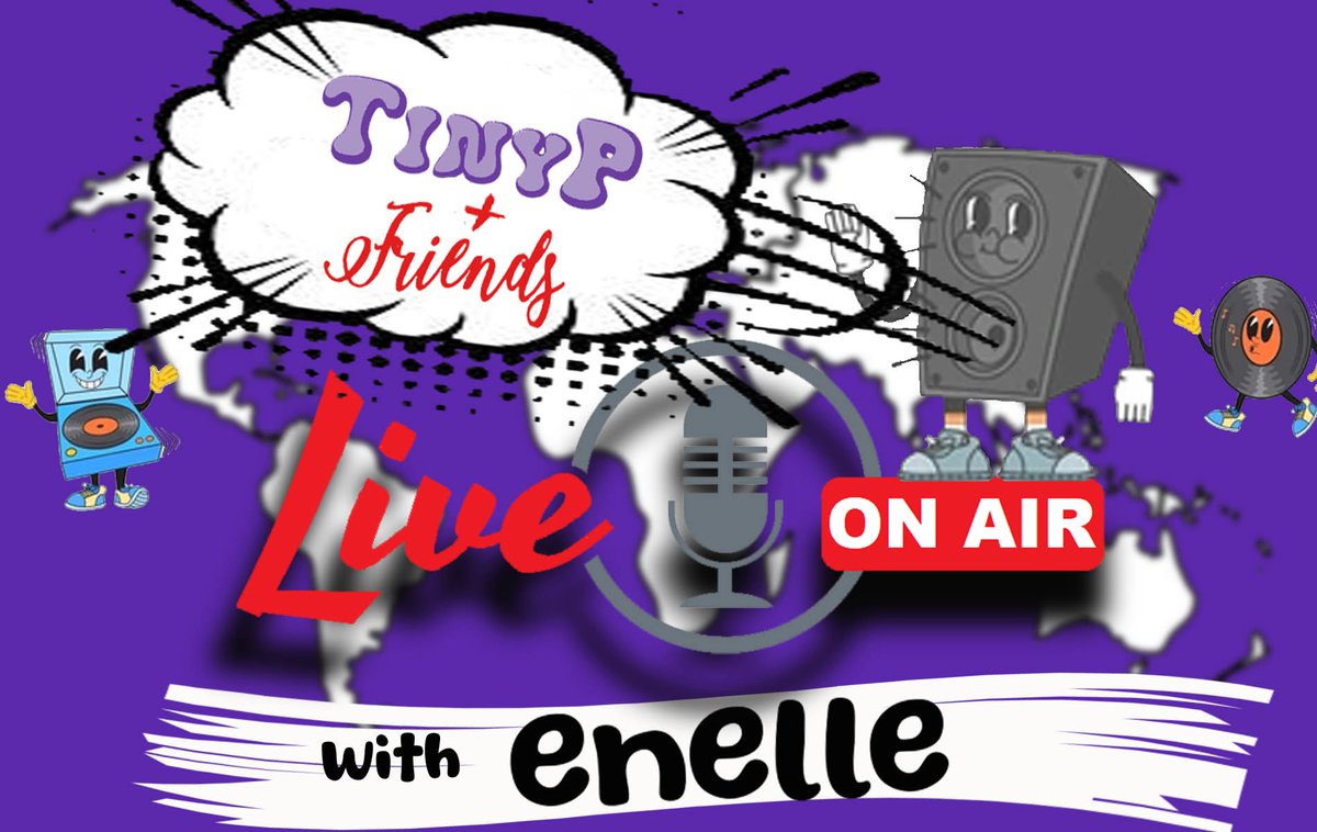 ❤️

ON AIR NOW 🥳

TinyP &amp; Friends Live On Air with enelle 😁

Tonight from 9PM on hearthis:
hearthis.at/djtinyp/ 🥳

Join TinyP and enelle for 2 hours of Trance live on hearthis 🎵 🎶 💜

❤️