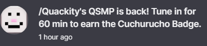 sachb0's tweet photo. twitch really loves to message you with some bullshit, who is back with wat? get the fuck out of here https://t.co/MAItOhUtOi