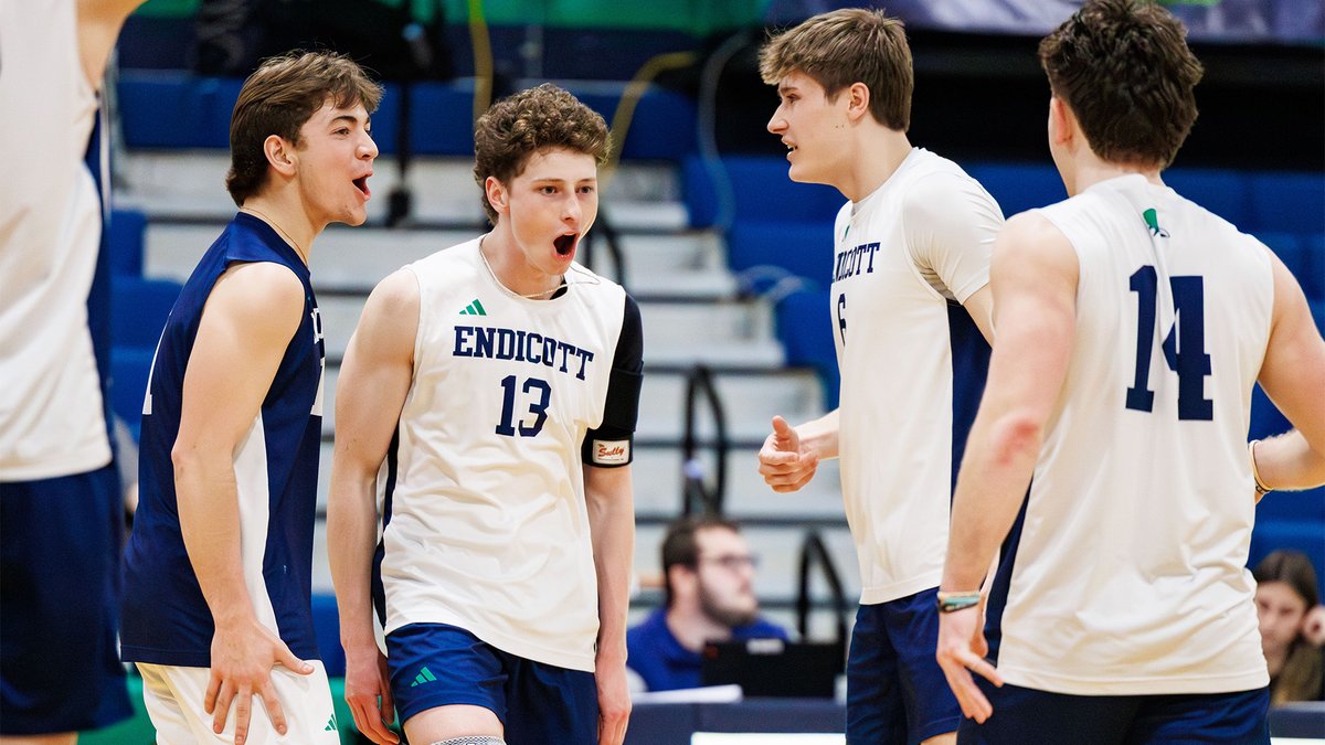 Endicott Athletics tweet media