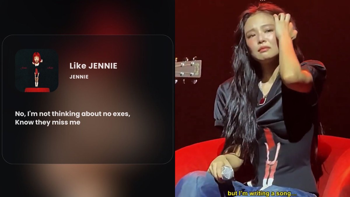 girls when they break up with their boyfriends / girls when they drift apart from their girl friends