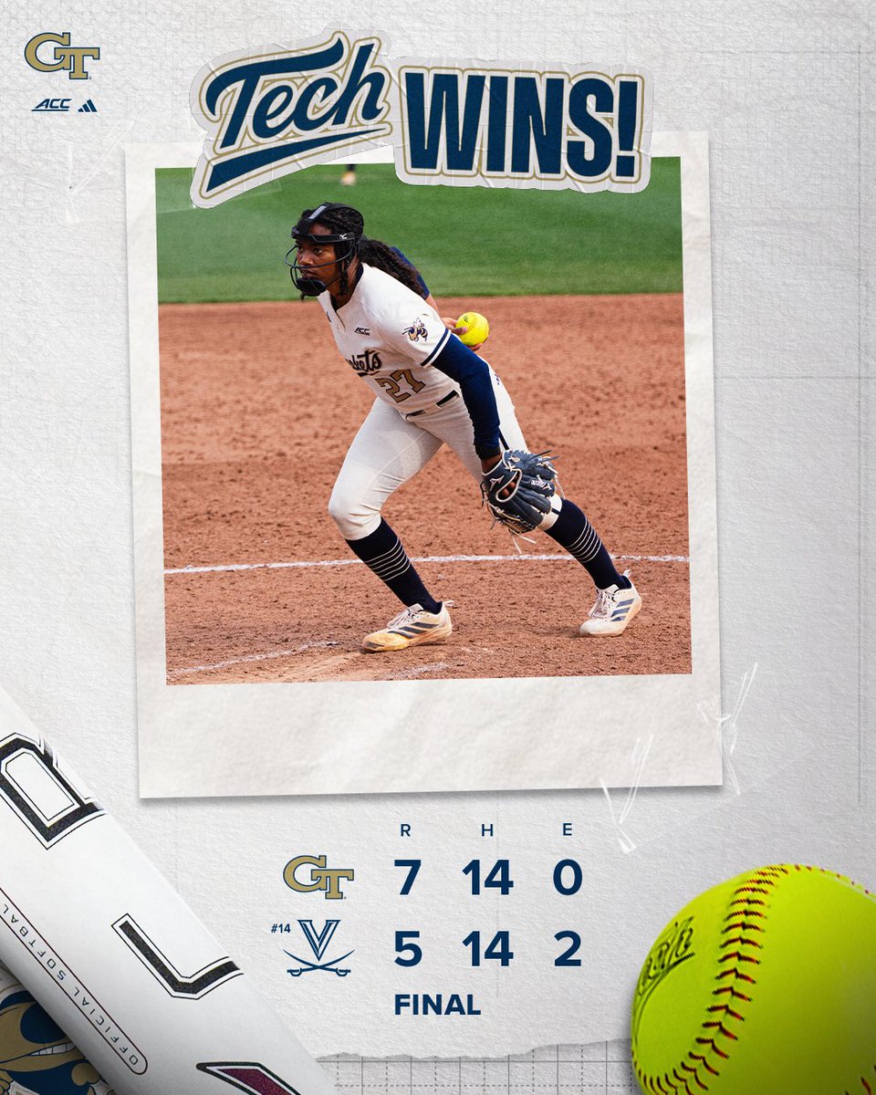 Georgia Tech Softball 🥇🥇🥇🥇🥇 tweet media
