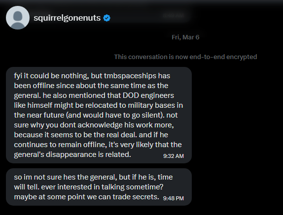 AshtonForbes's tweet photo. @MiddleOfMayhem @TMBSPACESHIPS This is who tipped me off, and then I checked and posted about it.

I don't think it's him, but I do think it's someone who knows him personally. https://t.co/7bWjGBBUiO
