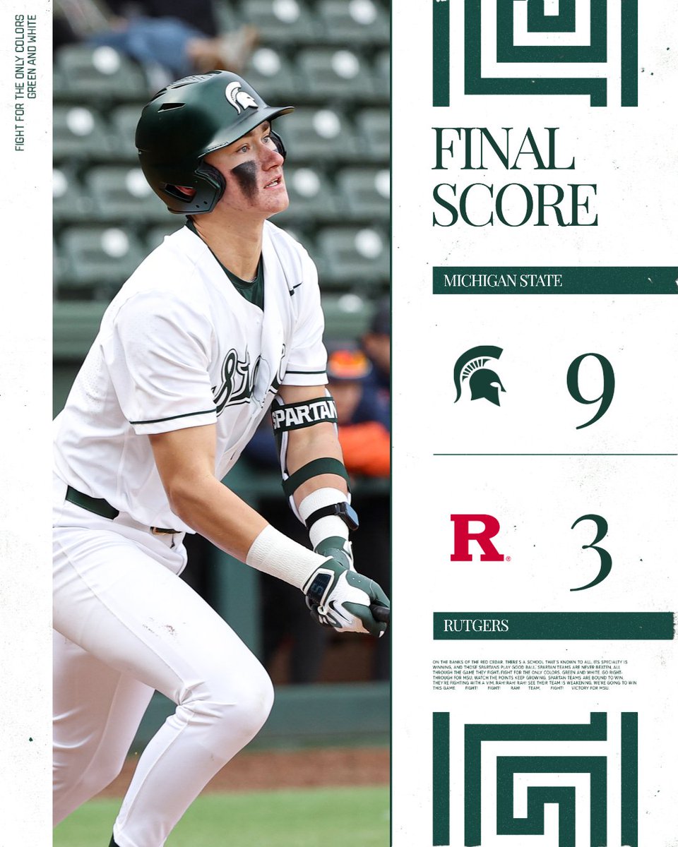 Michigan State Baseball tweet media