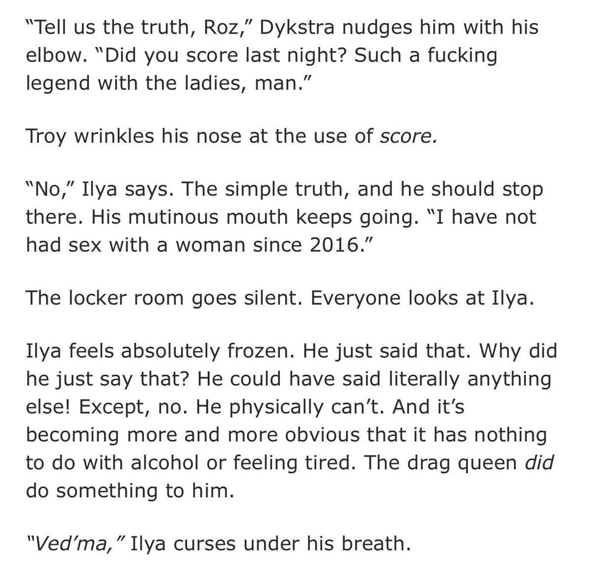 calwritesfic's tweet photo. A fic I am very excited to share! Just a silly but hopefully sweet crack treated seriously truth spell Ilya fic!

https://t.co/bnylZvxSOq https://t.co/VfXbP8QSZj