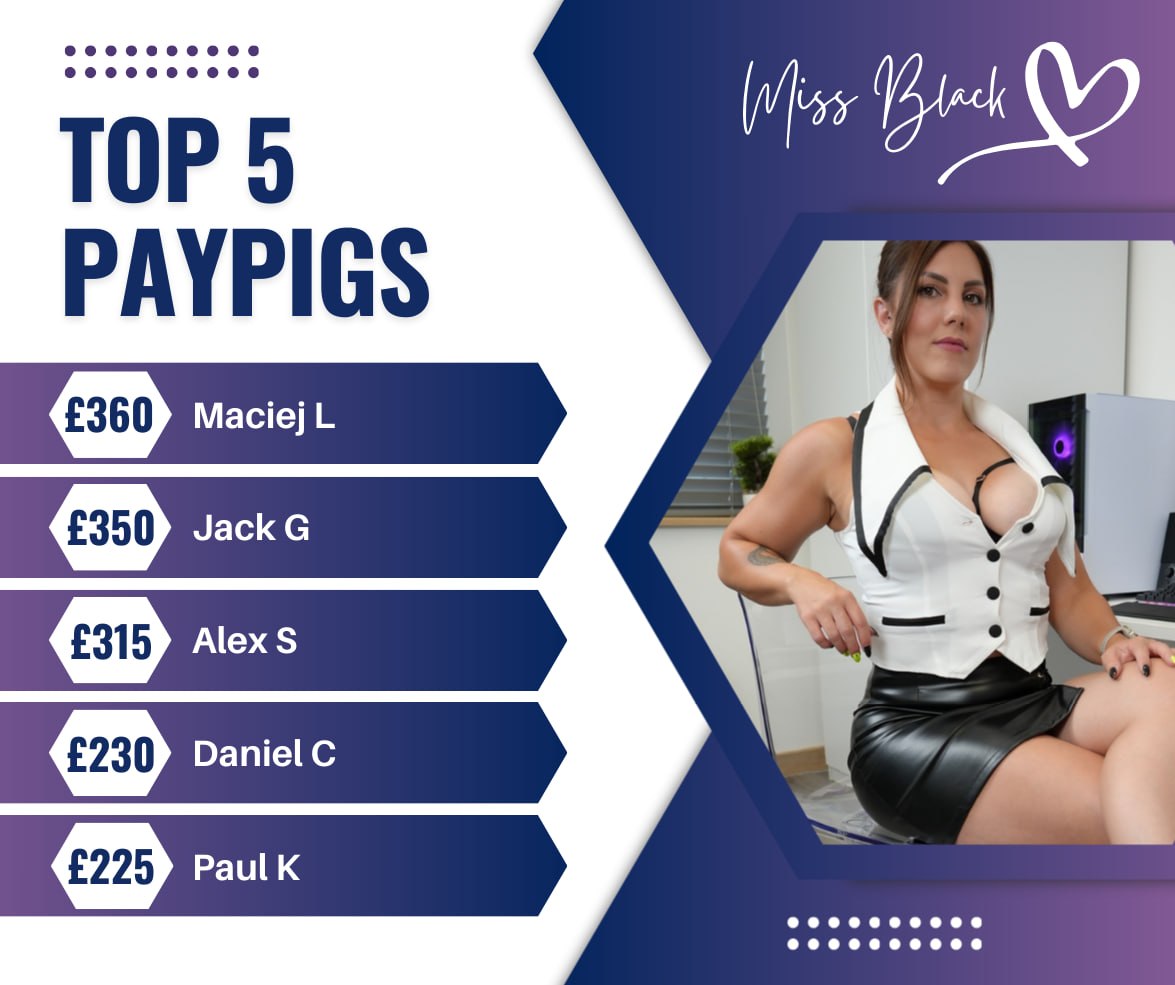 Miss Black | Findom 🖤 tweet media