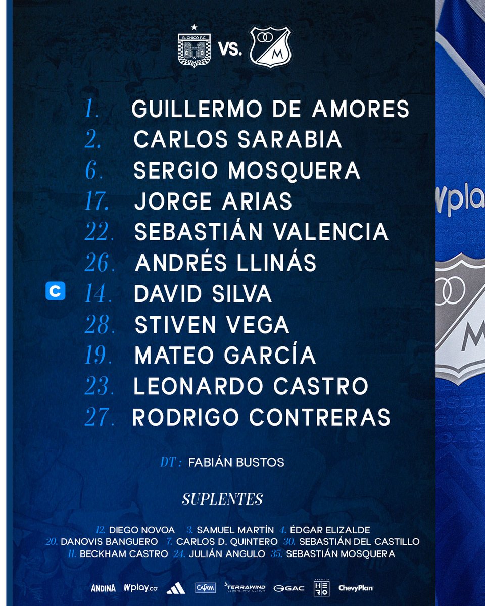 Millonarios FC tweet media