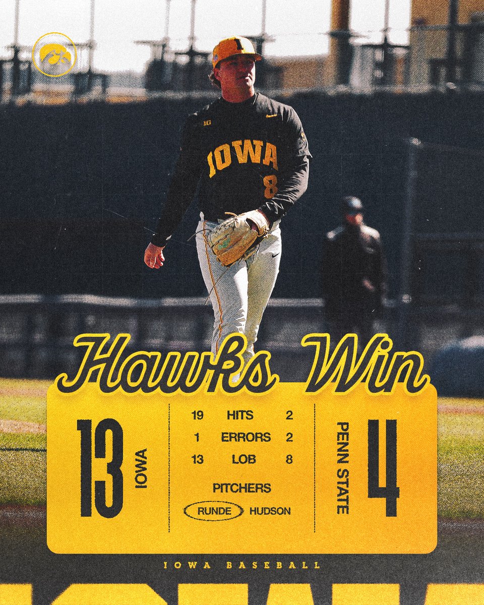 Iowa Baseball tweet media