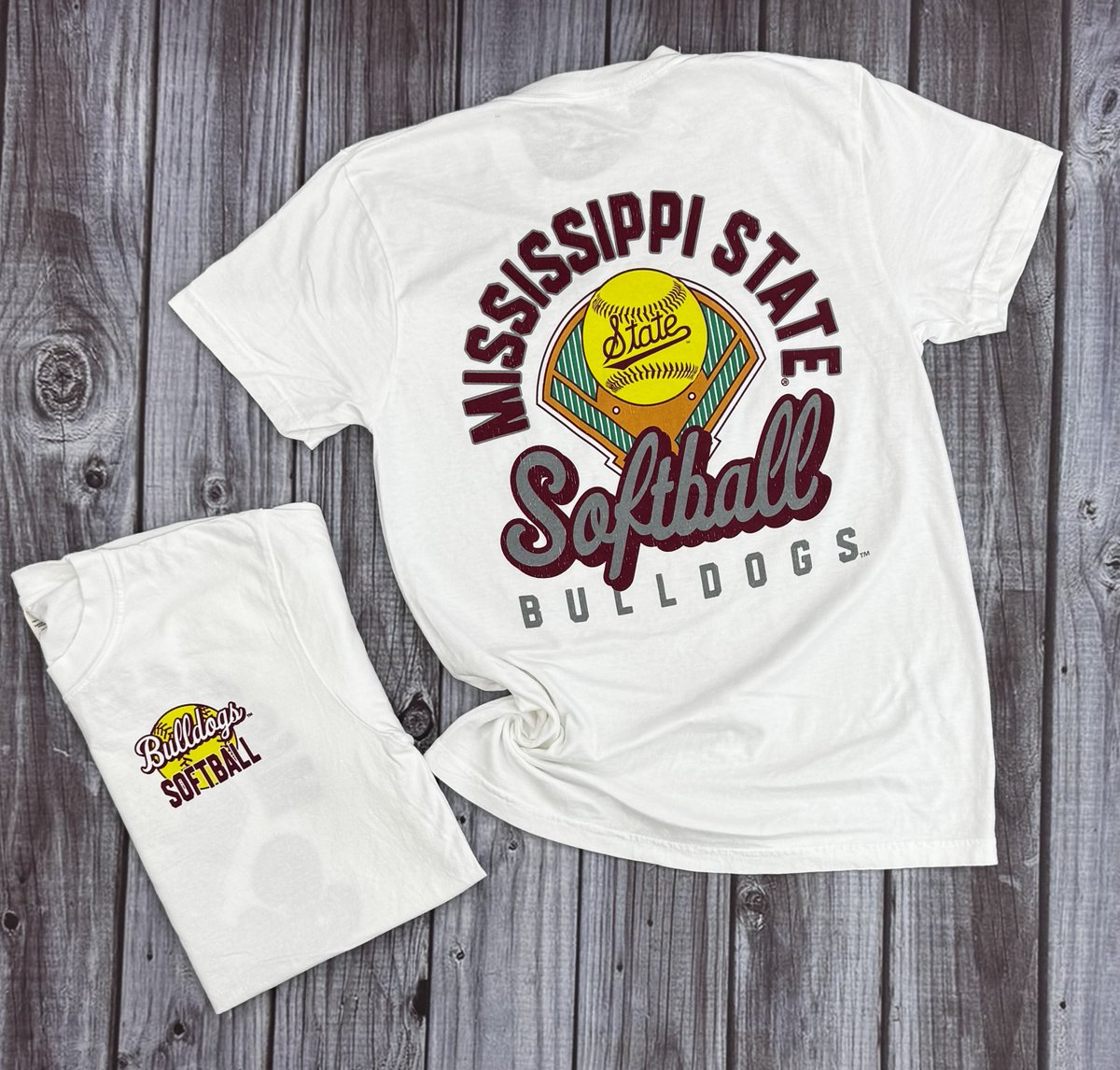 CBM_MSU's tweet photo. What a huge win! This shirt says it all. Shop in store or give us a call to order over the phone.
#MSUSoftball #GoDawgs https://t.co/EqCFxgaXDk